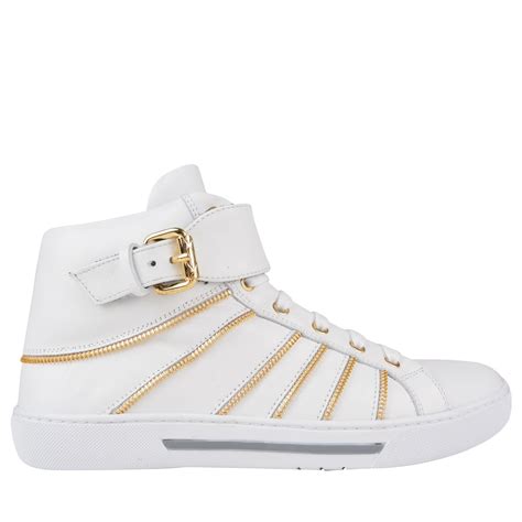 cheap versace high tops|versace zipped high top sneakers.